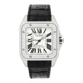 CTR Moissanite Watch – Silver & Black #9
