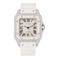 CTR Moissanite Bezel Watch – White #7
