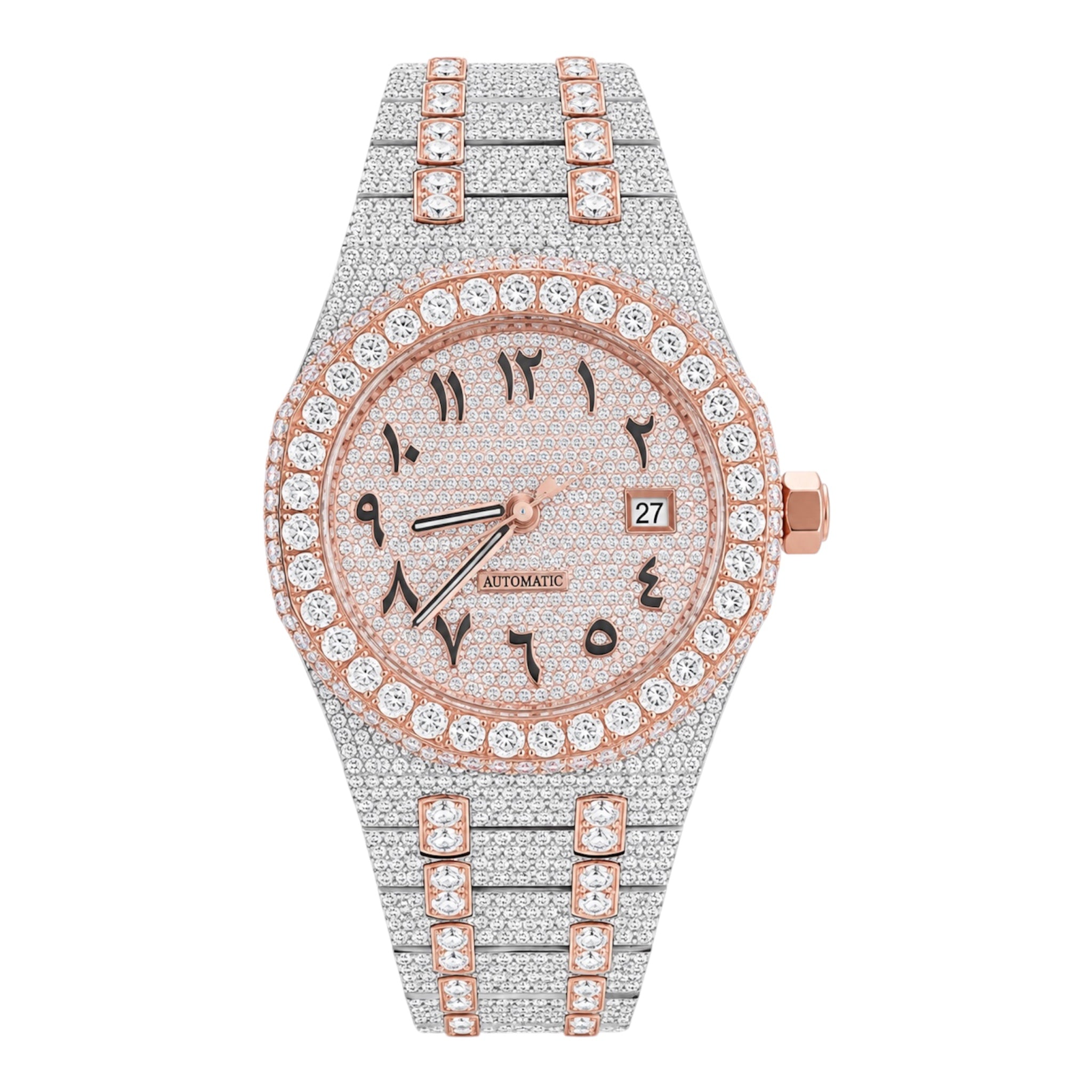 Aurelix Prestige Arabic Rose Watch